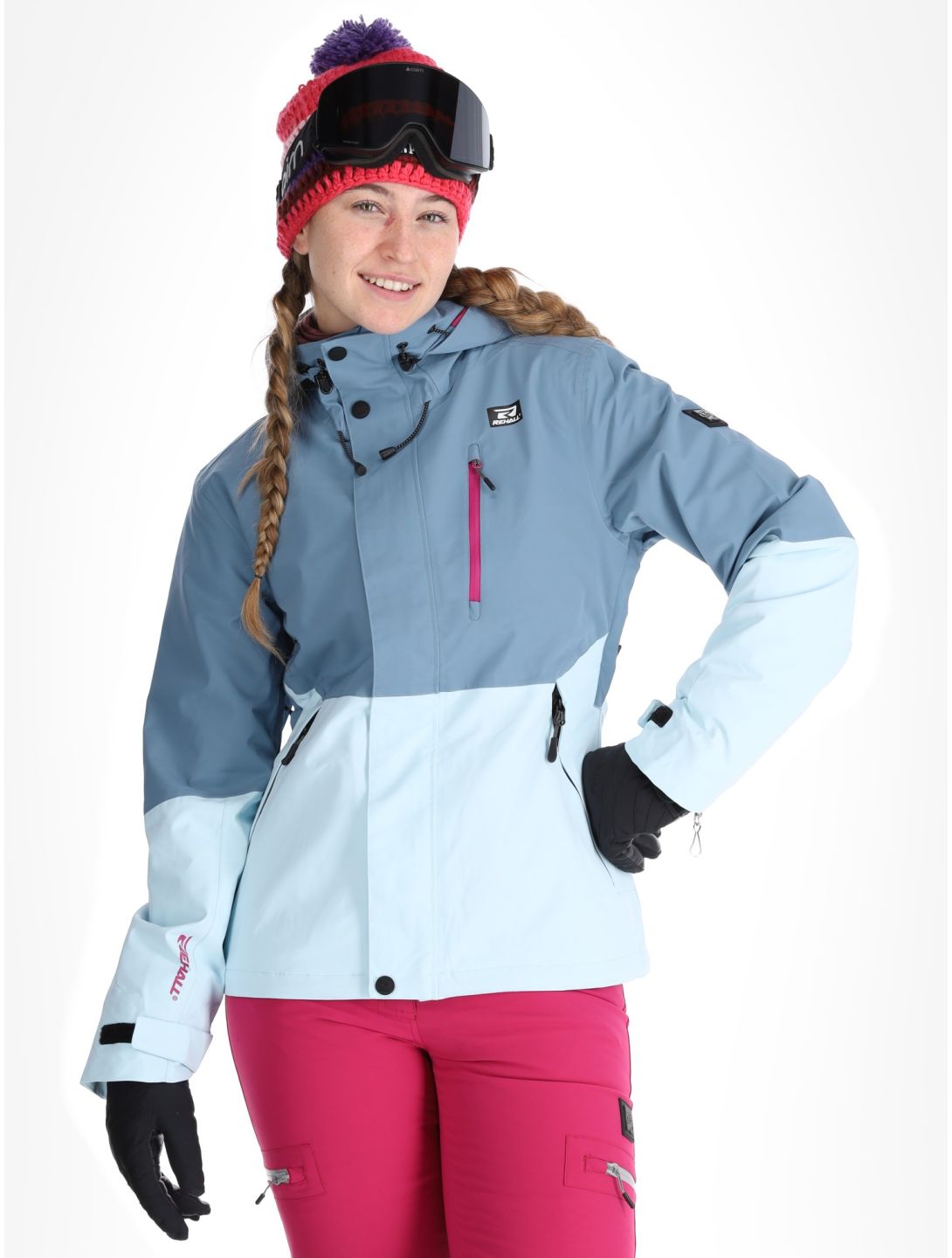 Rehall, Liza-R Skijacke Damen Omphalodes blau 