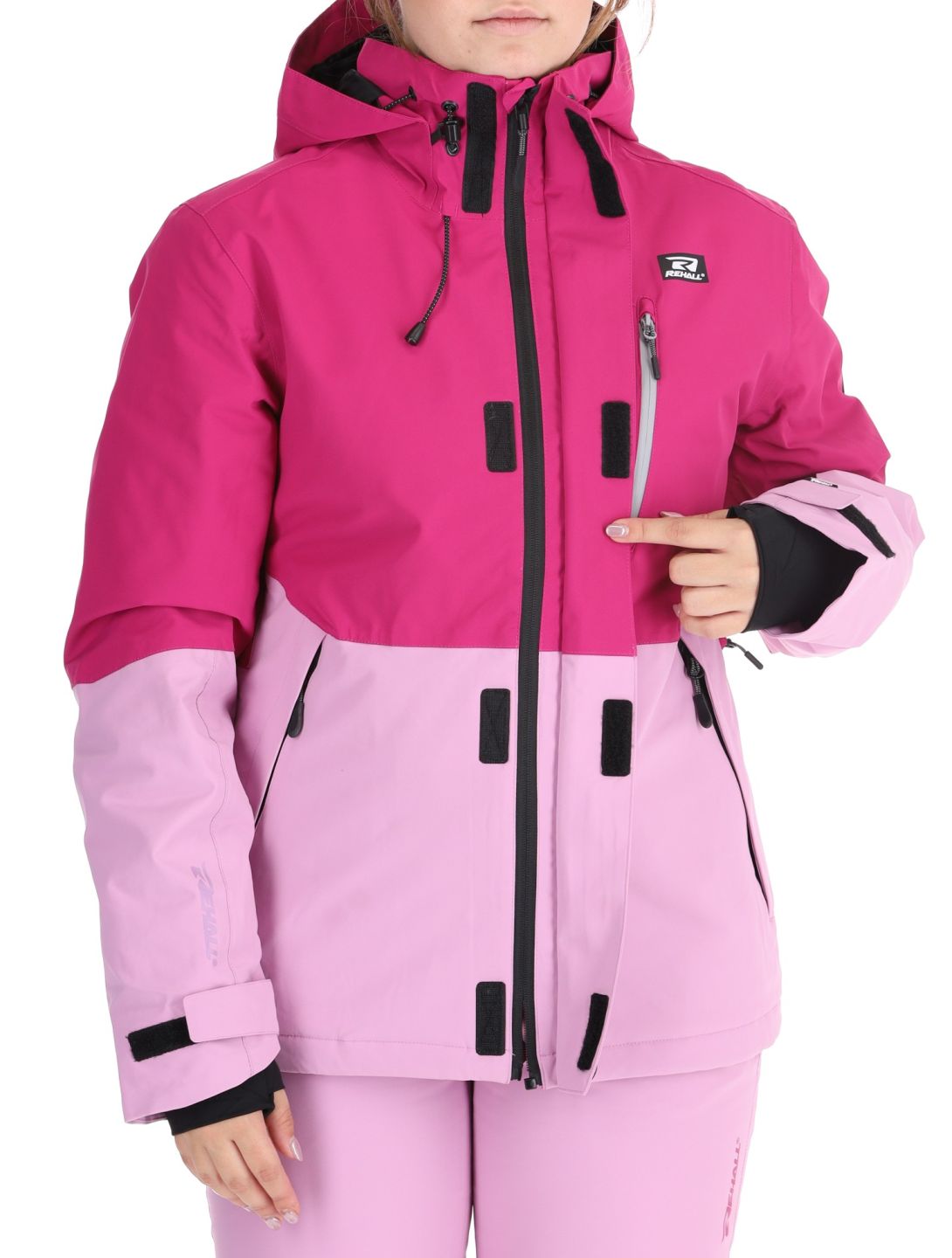 Rehall, Liza-R Skijacke Damen Smoky Grape rosa, violett 