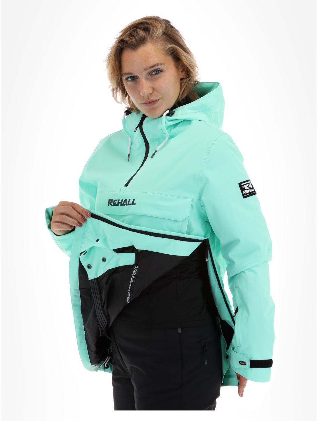 Rehall, Loiza-R Winter Anorak Damen Mint blau 