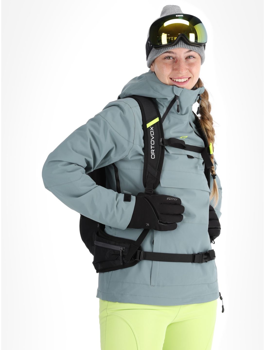 Rehall, Lou-R Skijacke Damen Trooper grau 