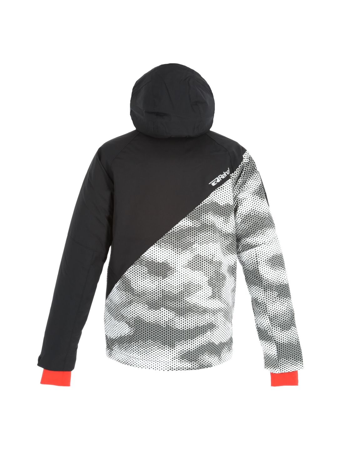 Rehall, Maine-R-Jr Skijacke Kinder camo weiß