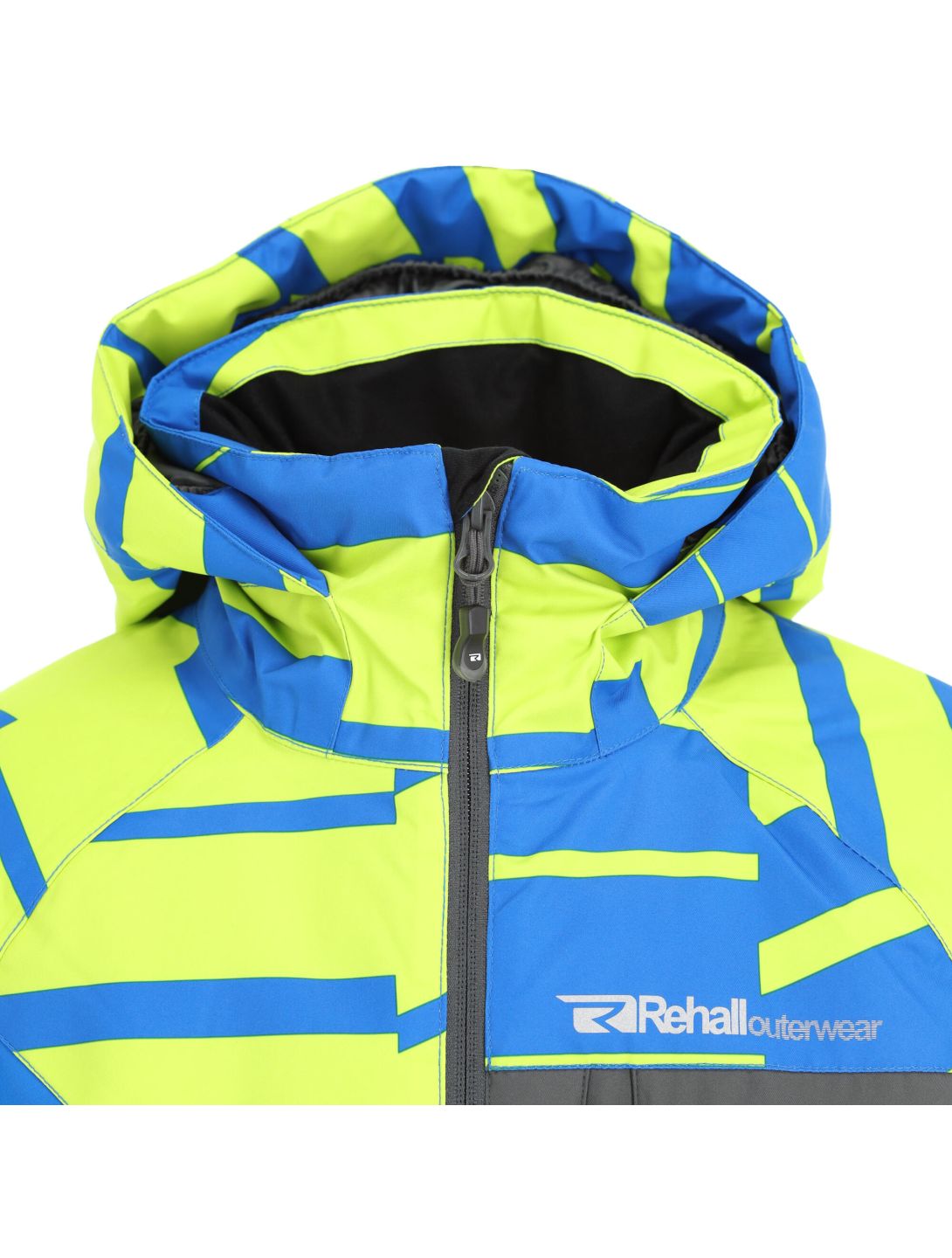 Rehall, Maine-R-Jr Skijacke Kinder slants lime grün