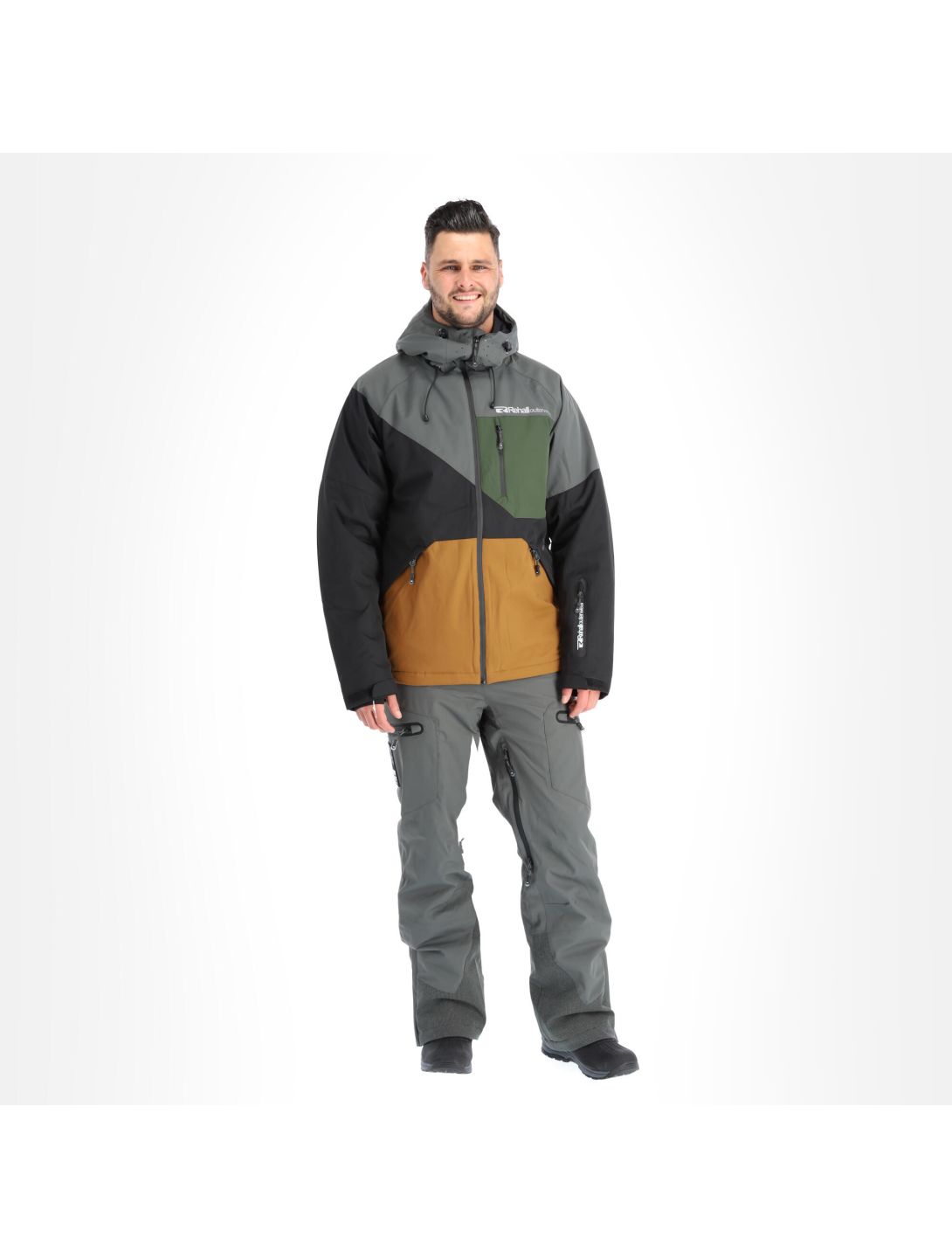 Rehall, Maine-R Skijacke Herren oak grau