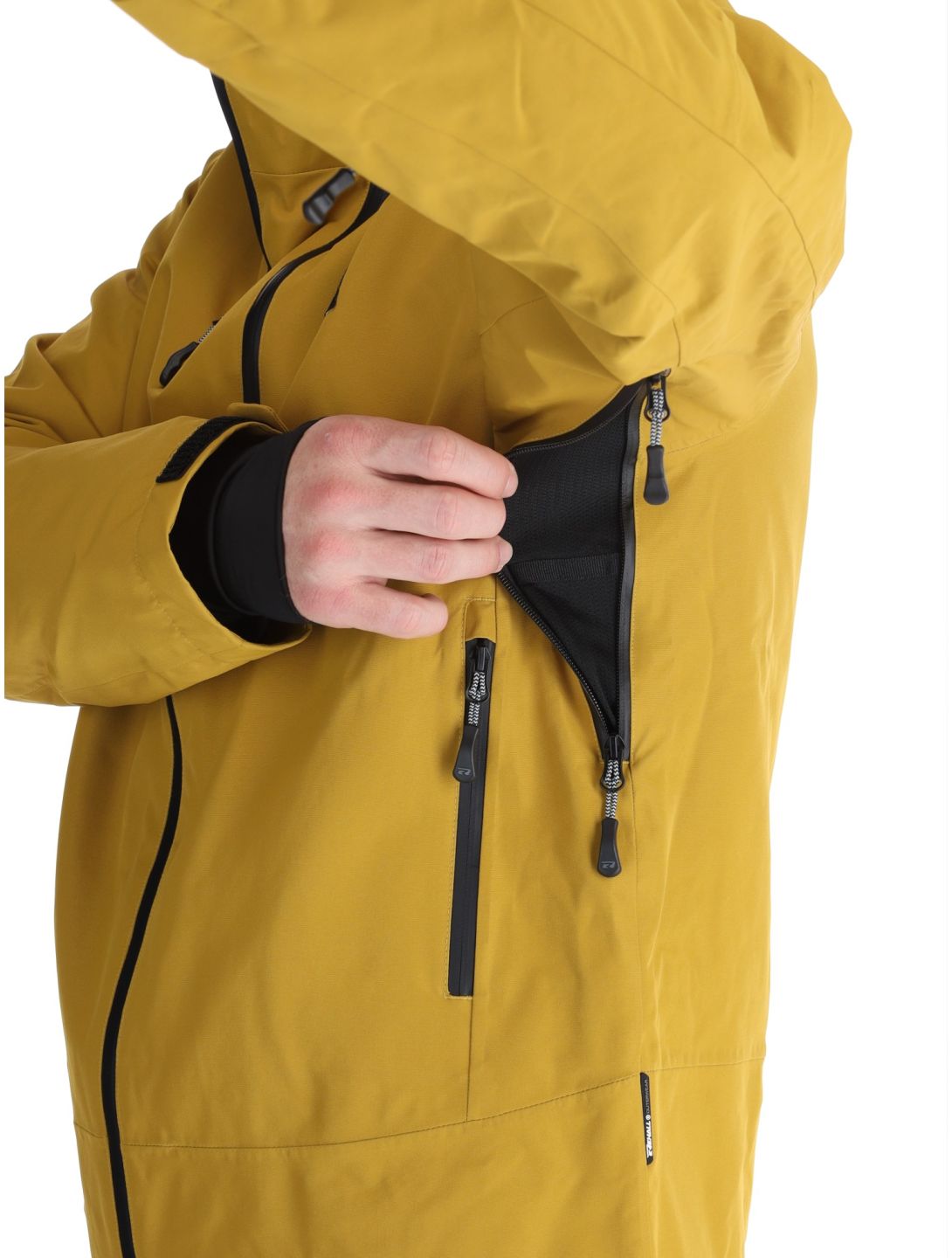 Rehall, Marc-R Hardshell Skijacke Herren Tobacco braun, grau, violett 