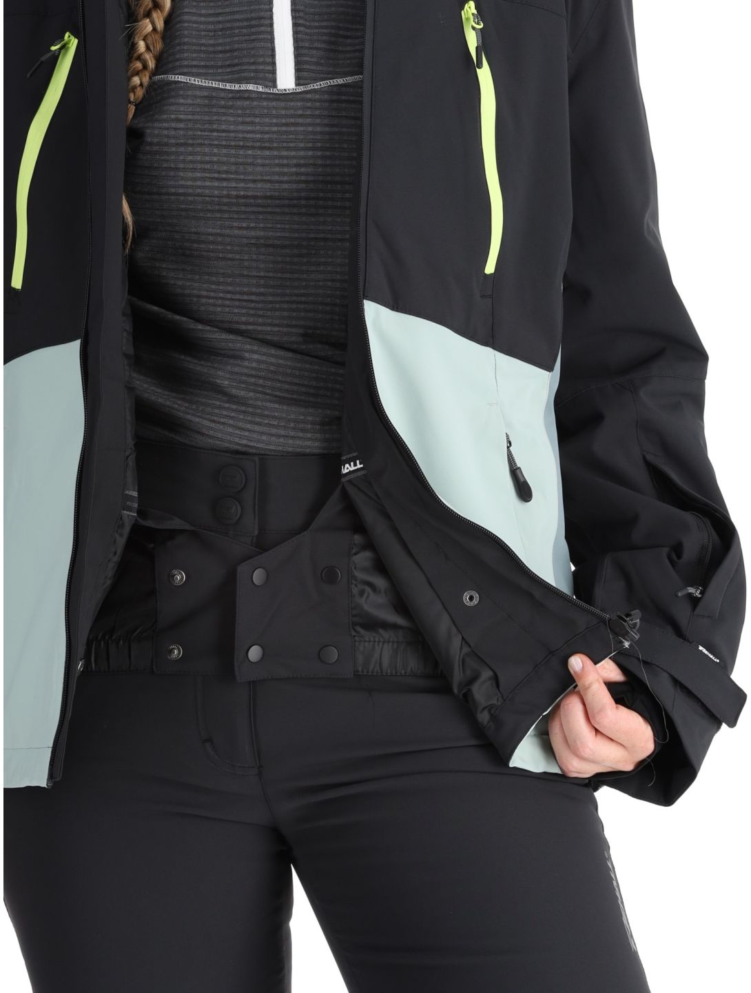 Rehall, Meave-R Skijacke Damen Sharp Green grün, schwarz 