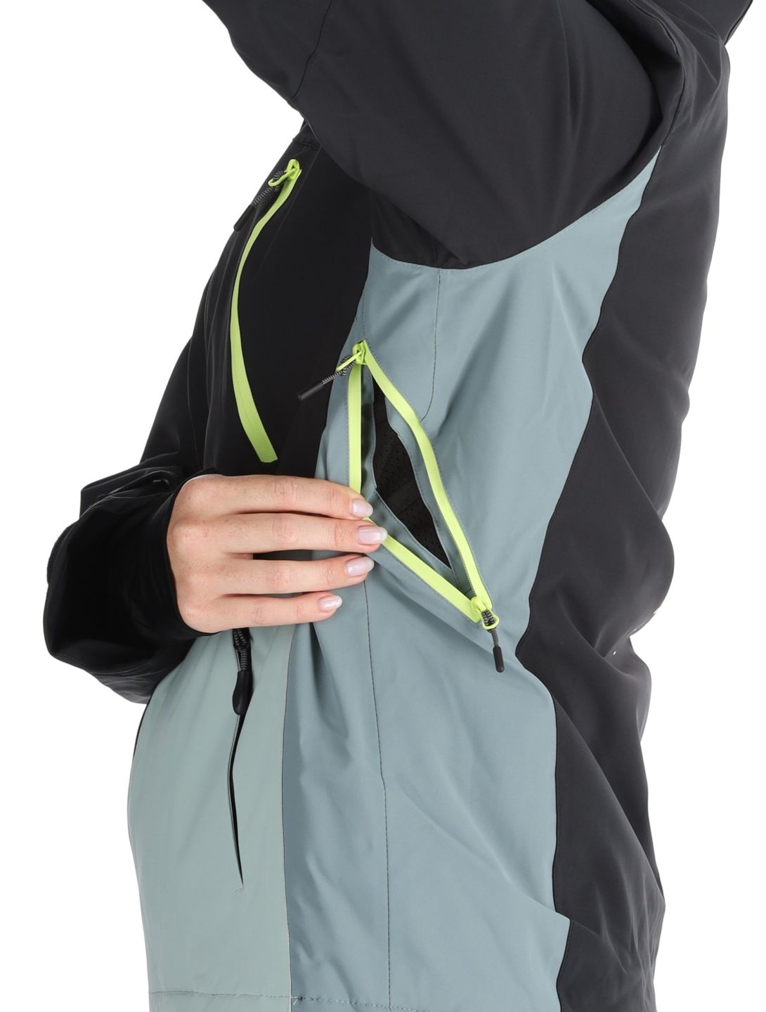 Rehall, Meave-R Skijacke Damen Sharp Green grün, schwarz 