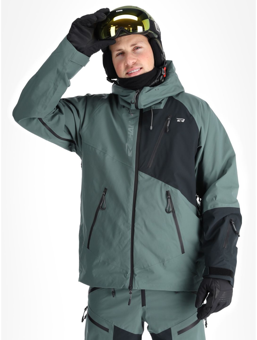 Rehall, Nevado-R Skijacke Herren Fender Green grün 