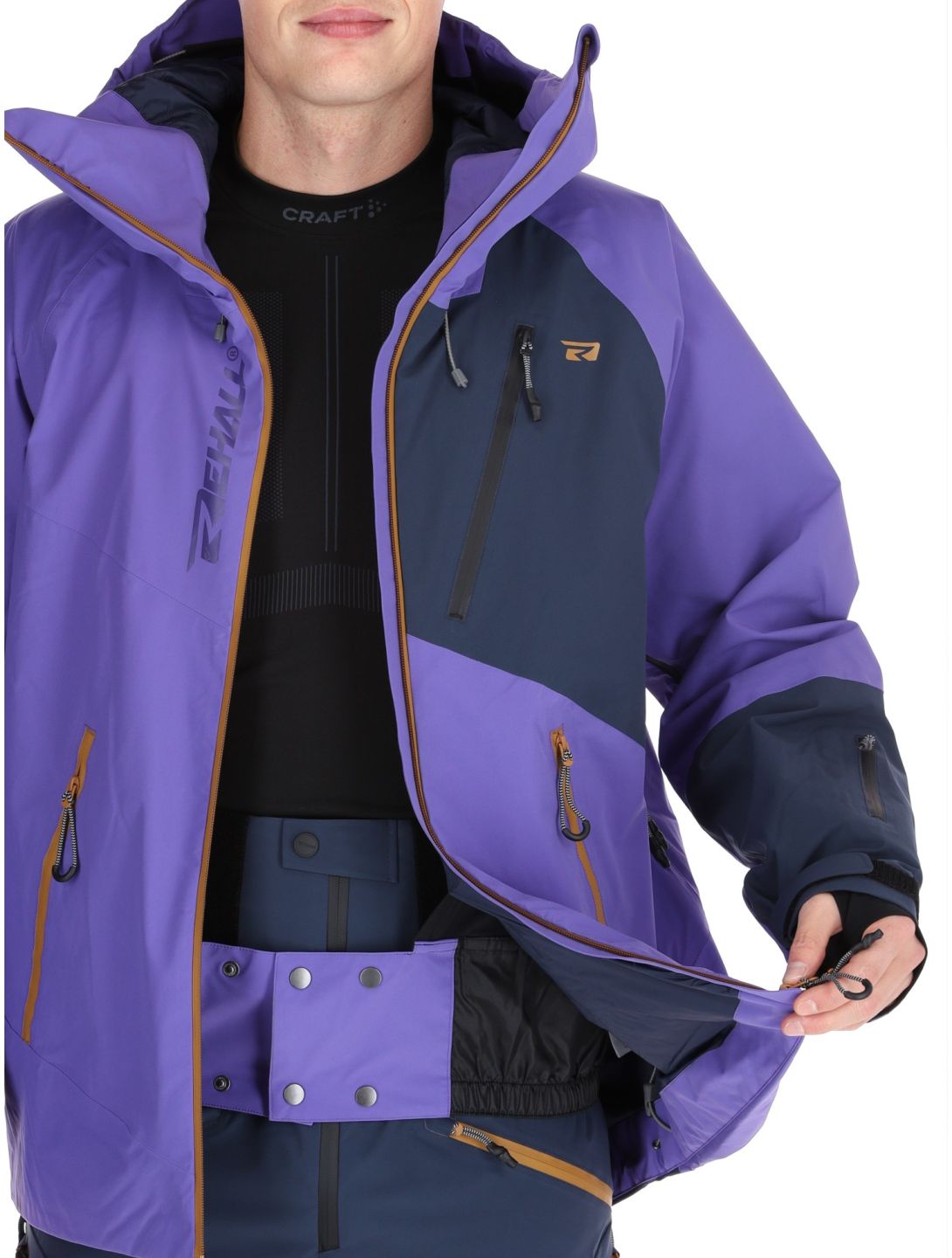 Rehall, Nevado-R Skijacke Herren Purple violett 