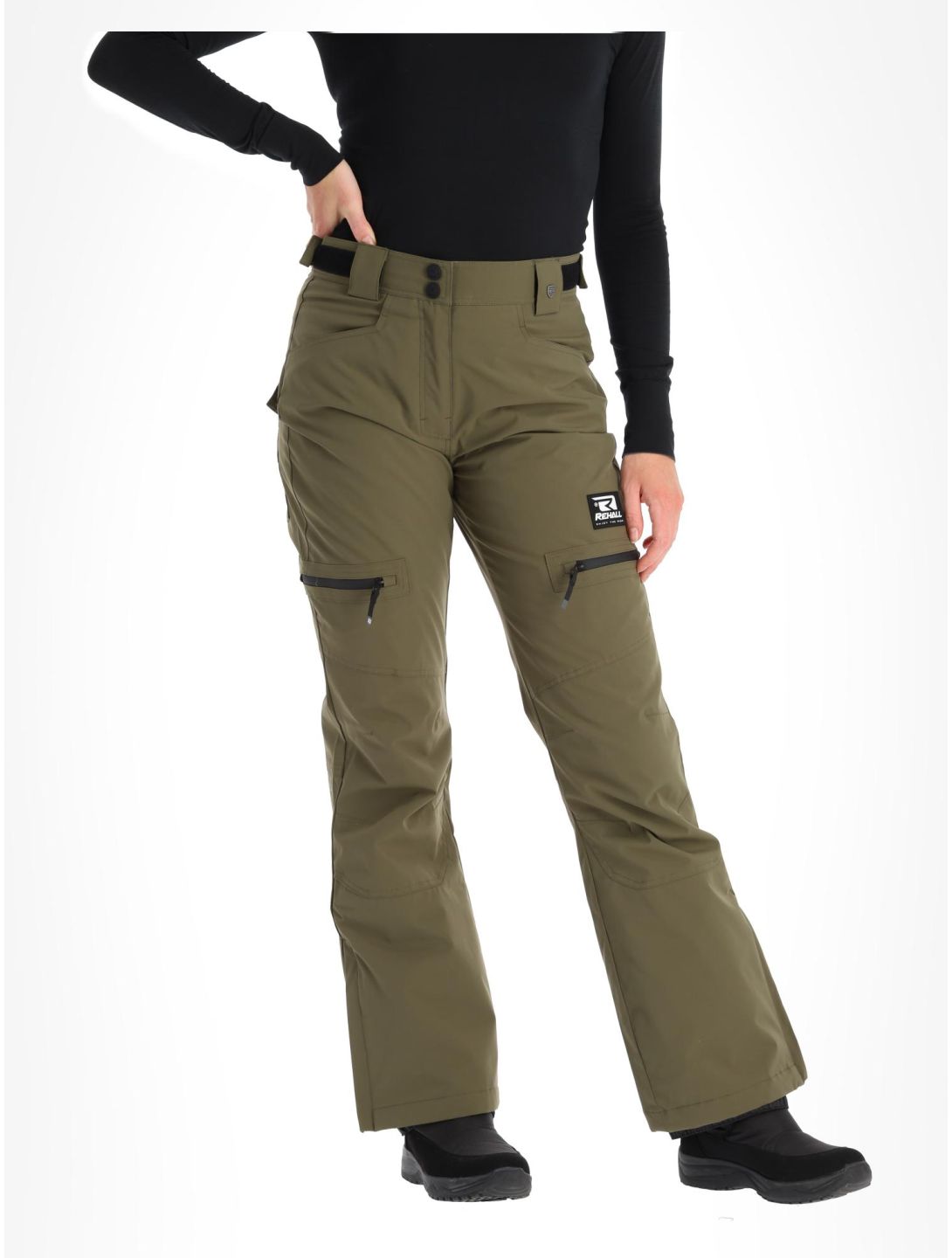 Rehall, Nori-R Skihose Damen Olive grün 