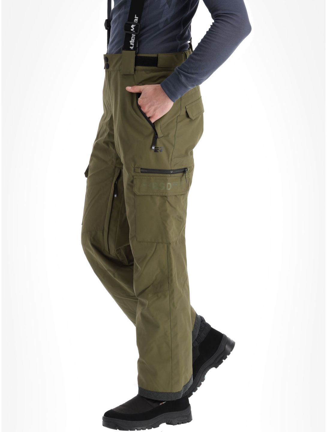 Rehall, Picker-R Skihose Herren Olive grün 