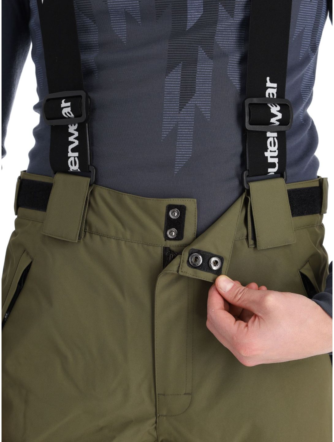 Rehall, Picker-R Skihose Herren Olive grün 