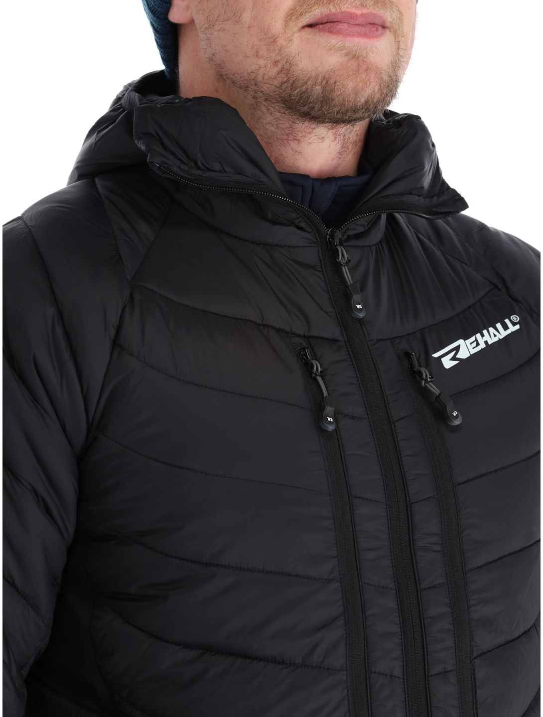 Rehall, Poke-R Daunenjacke Herren Black schwarz 