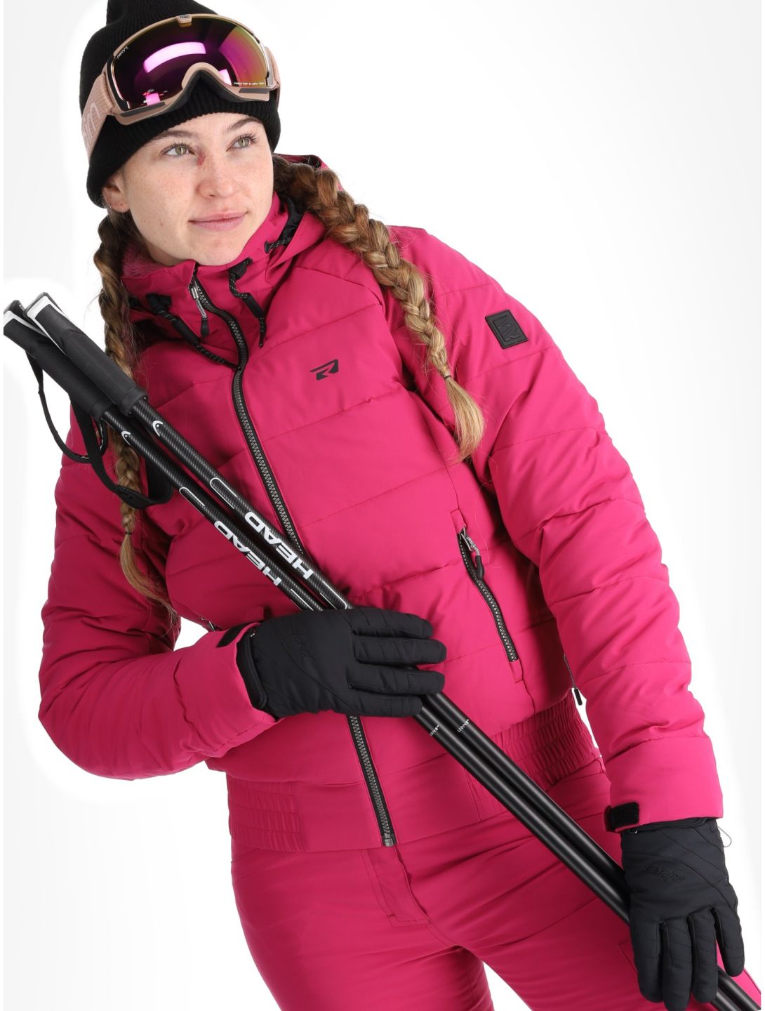 Rehall, Puffy-R Skijacke Damen Festival Fuchsia violett 