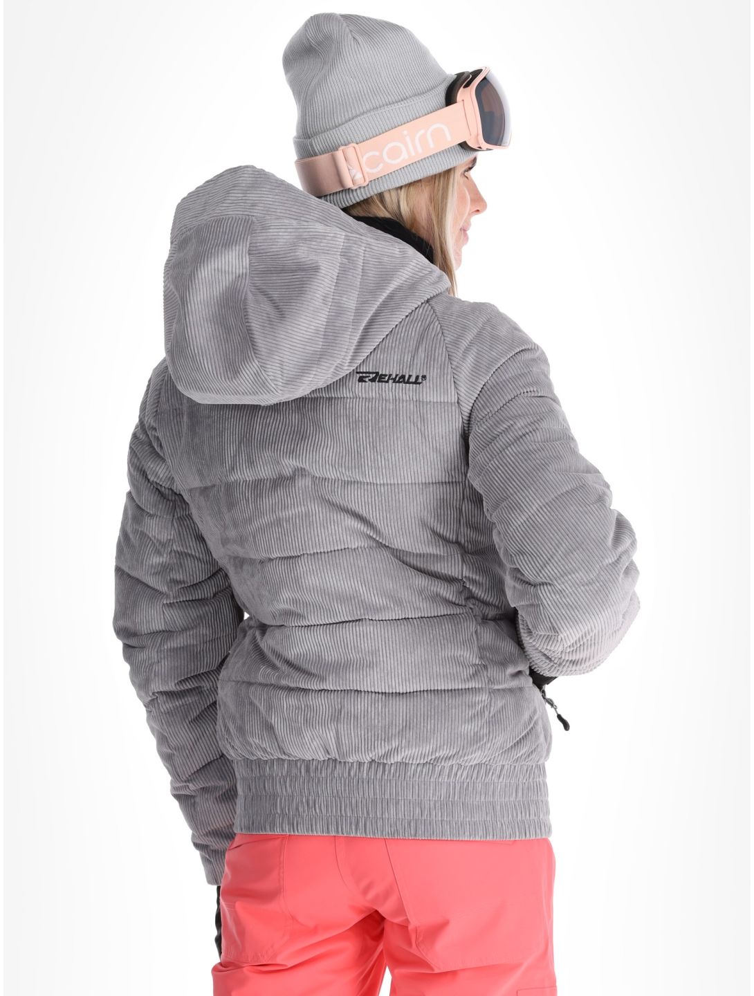 Rehall, Puffy-R Skijacke Damen Sleet grau 