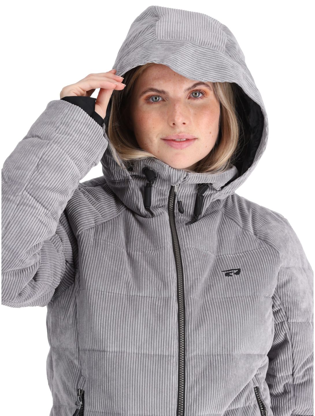 Rehall, Puffy-R Skijacke Damen Sleet grau 