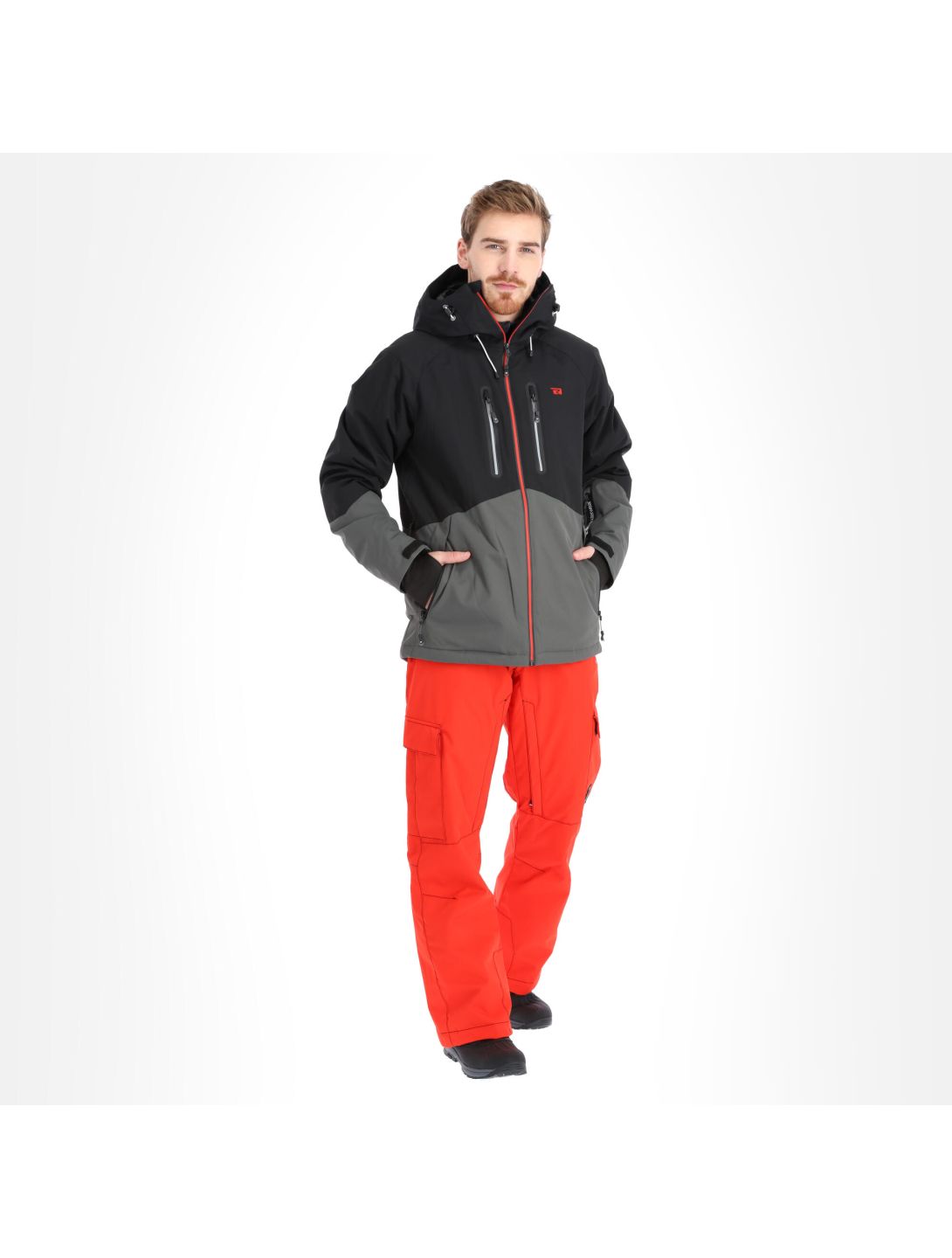 Rehall, Rage-R Skijacke Herren schwarz