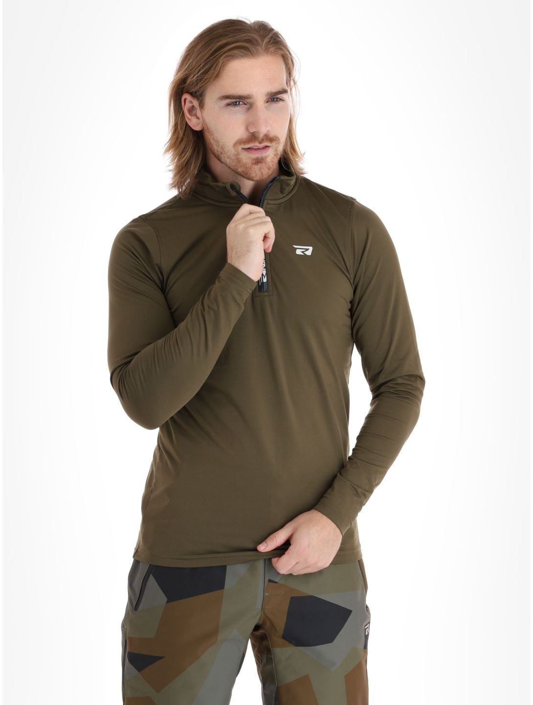 Rehall, Ronn-R Pullover Herren Olive grün 