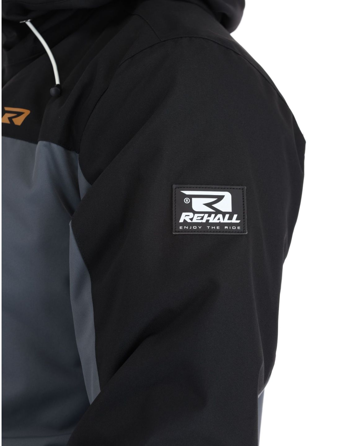 Rehall, Scram-R Skijacke Herren Black grau, schwarz 