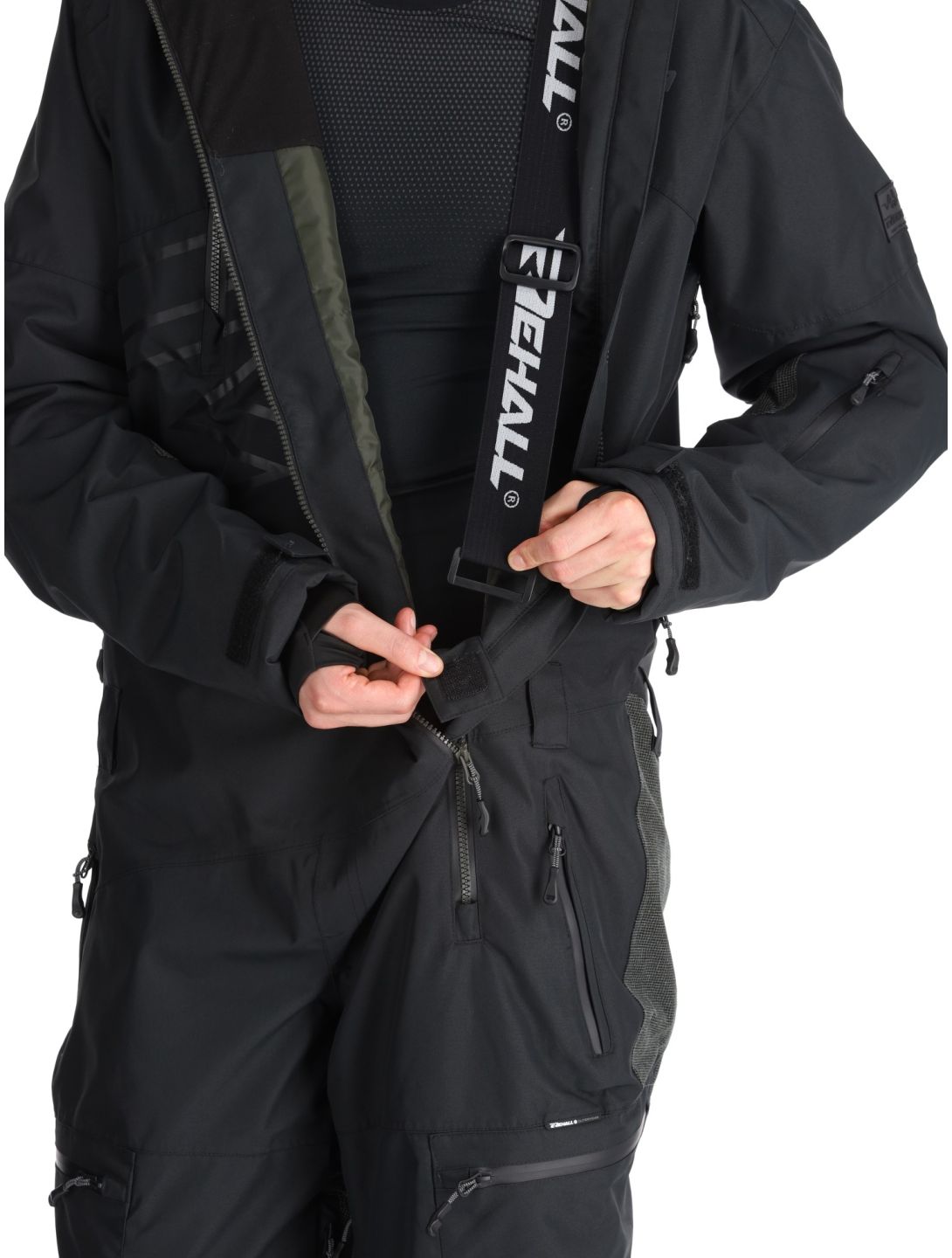 Rehall, Sidley-R Skianzug Herren Black schwarz 