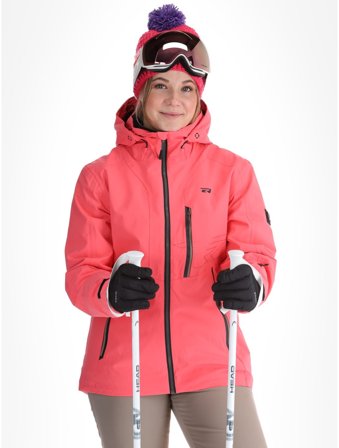 Rehall, Skye-R Skijacke Damen Calypso Coral rosa 