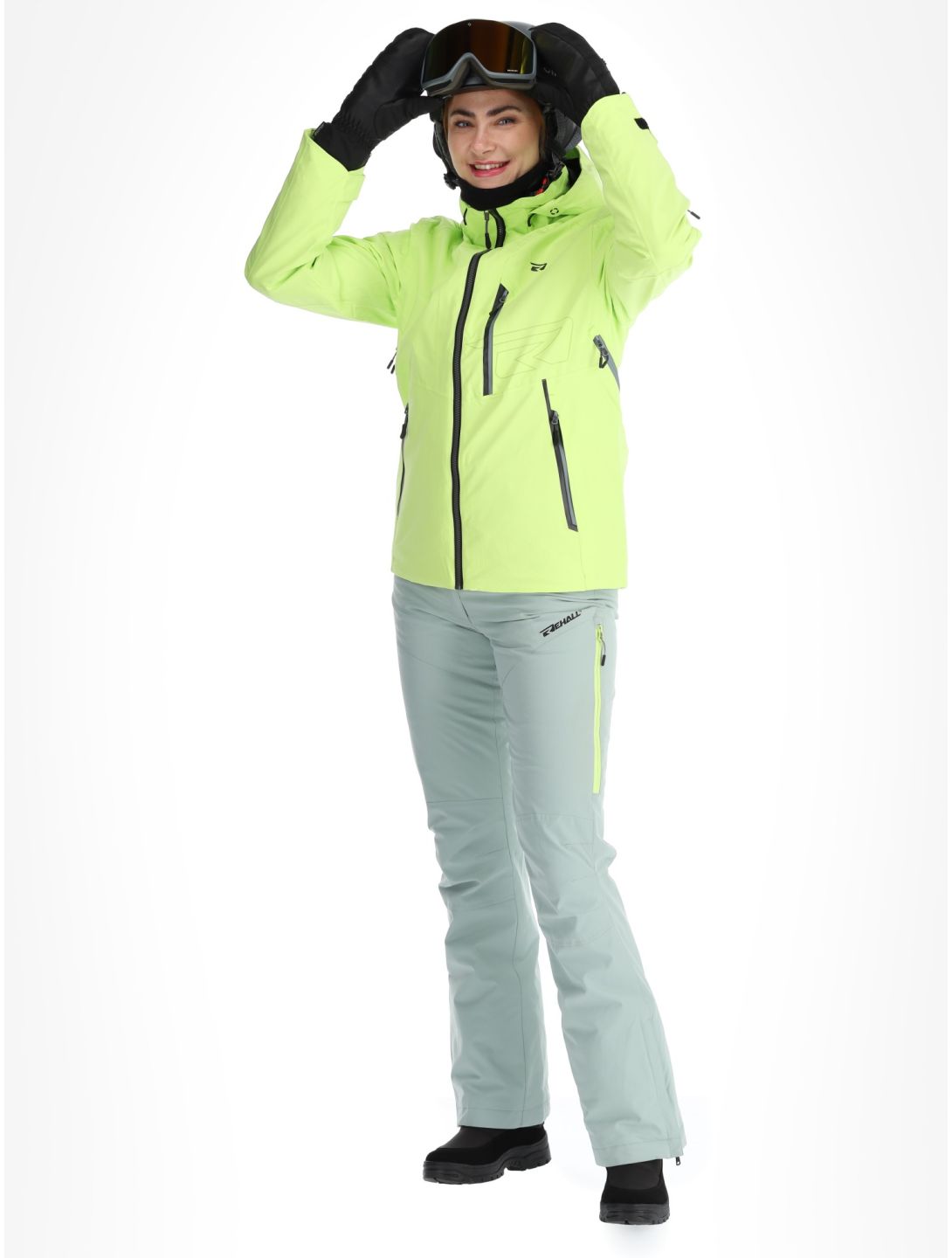 Rehall, Skye-R Skijacke Damen Sharp Green grün 