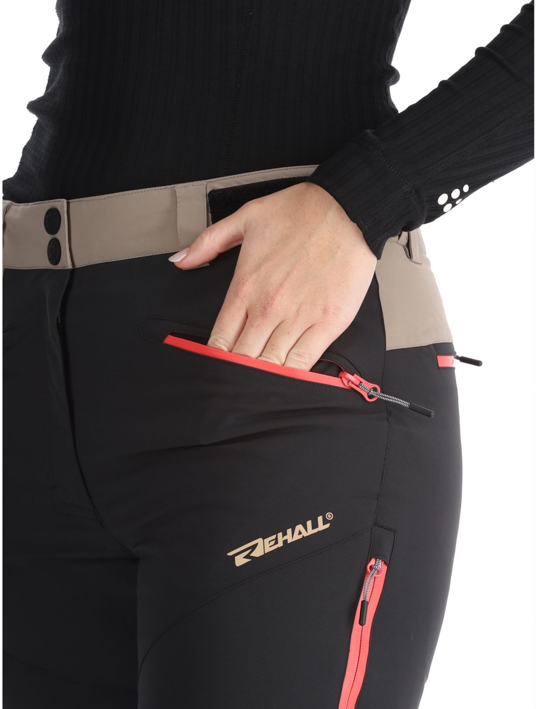 Rehall, Stormy-R Skihose Damen Caviar schwarz 