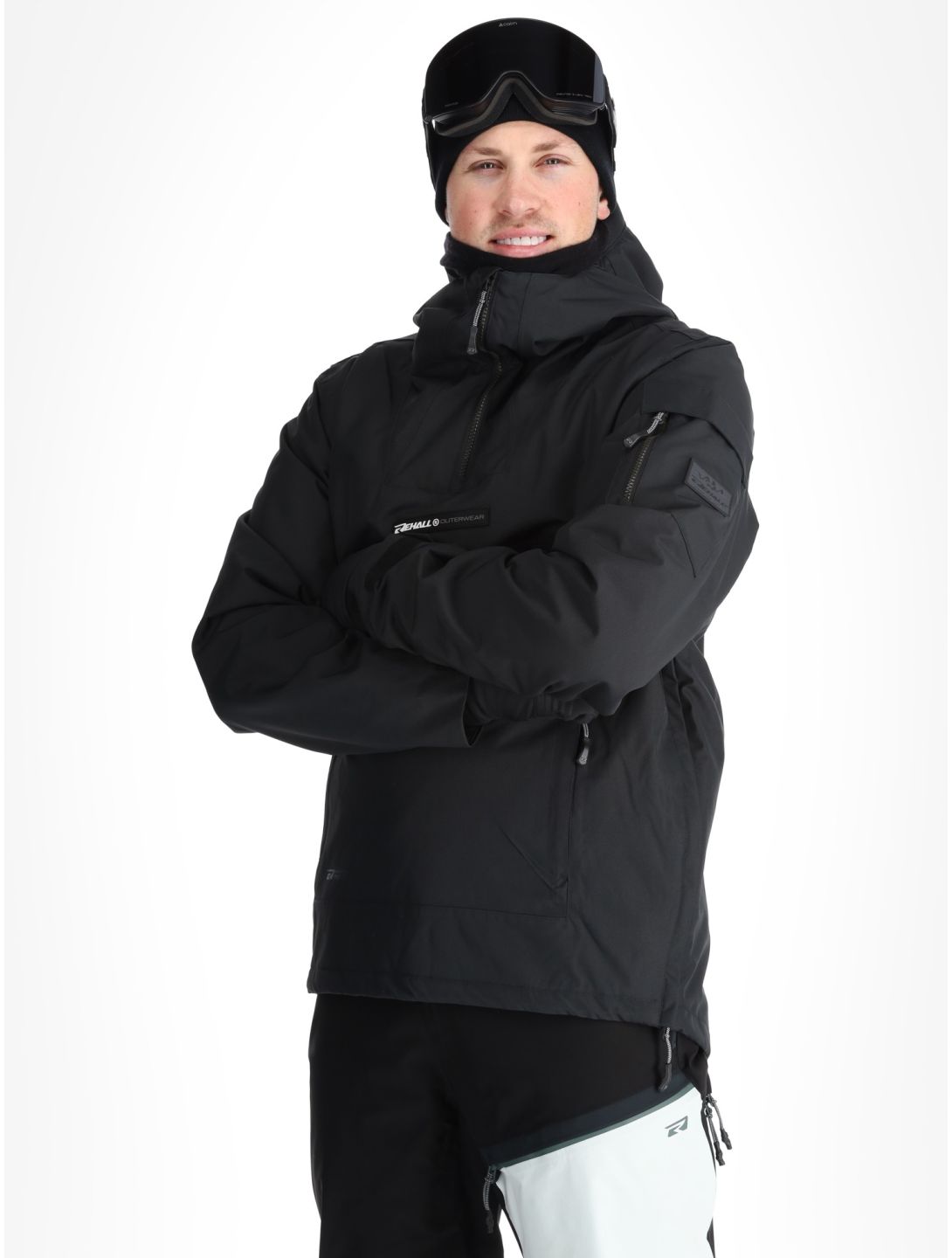 Rehall, Tabor-R Winter Anorak Herren Black schwarz 