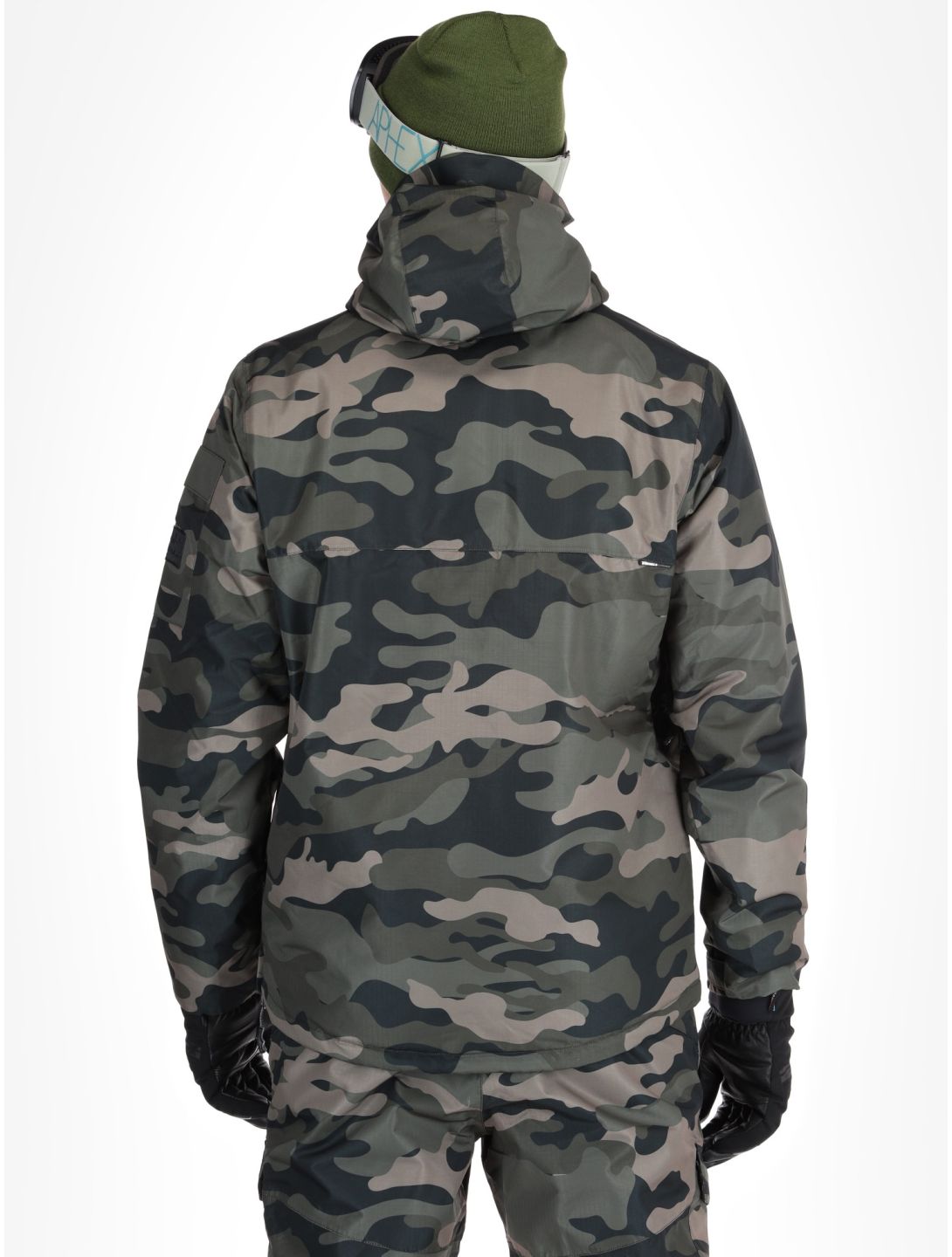 Rehall, Tabor-R Winter Anorak Herren Camo Black schwarz 