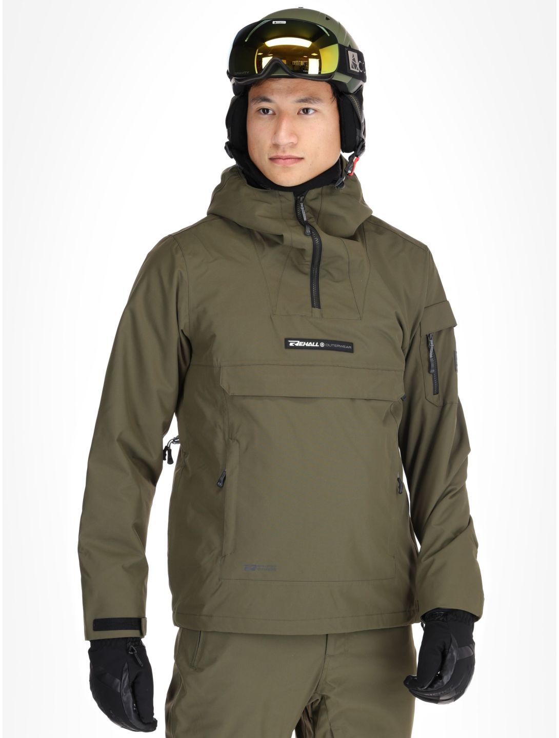 Rehall, Tabor-R Winter Anorak Herren Olive grün 