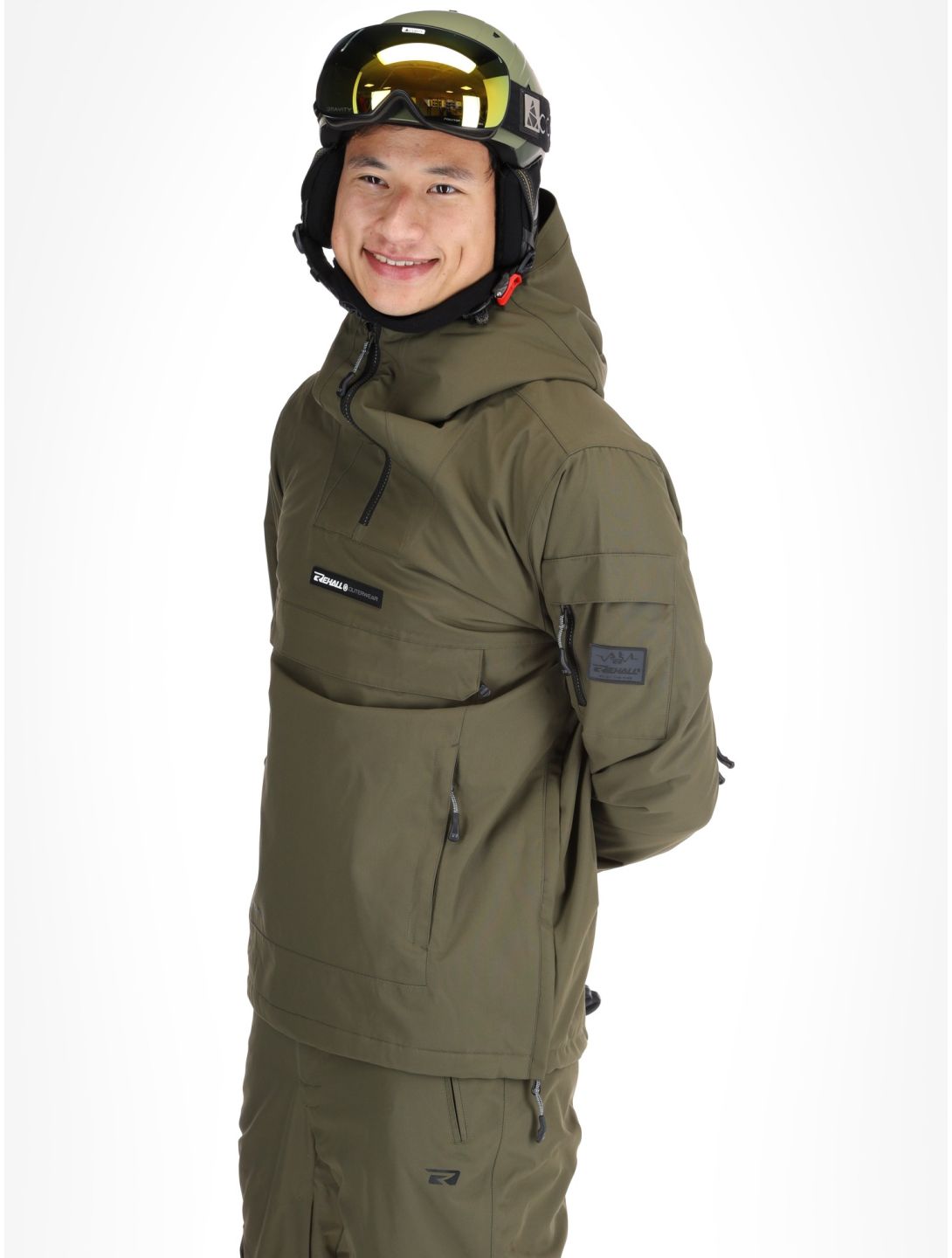 Rehall, Tabor-R Winter Anorak Herren Olive grün 