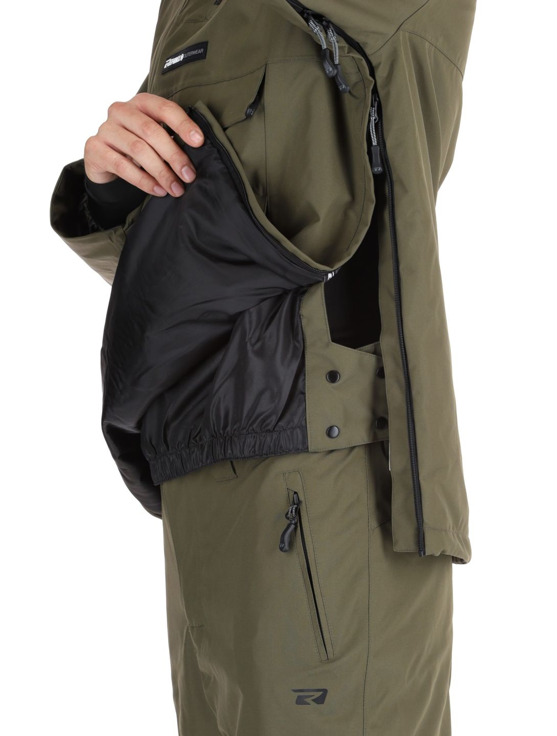 Rehall, Tabor-R Winter Anorak Herren Olive grün 