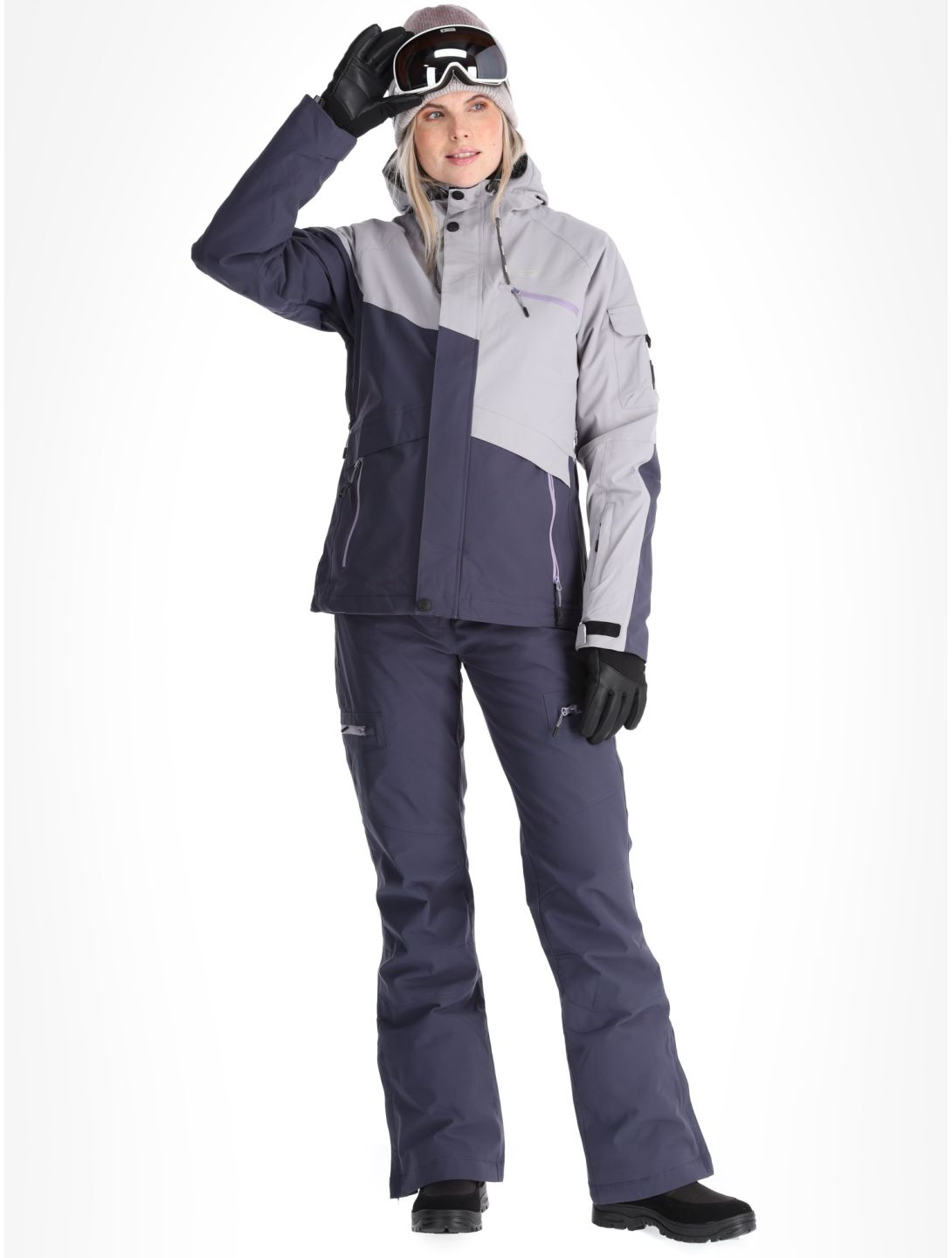 Rehall, Tasha-R Skijacke Damen Graphite grau 