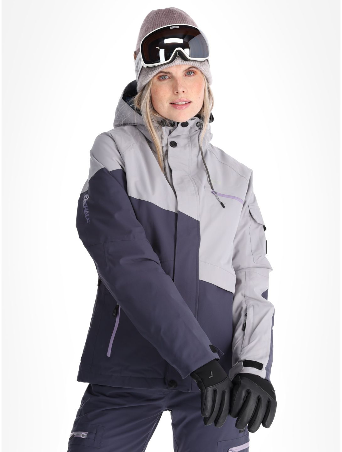 Rehall, Tasha-R Skijacke Damen Graphite grau 