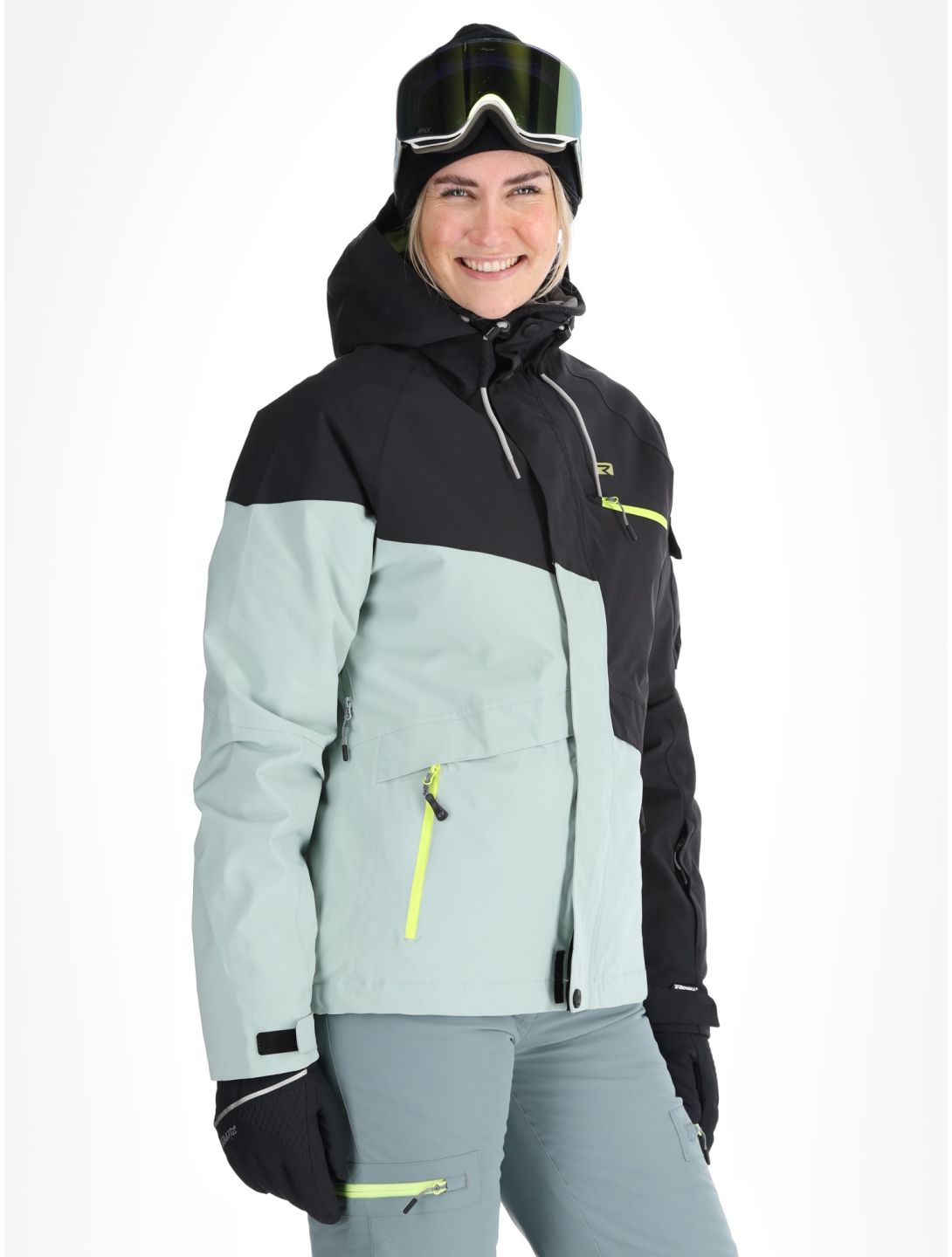 Rehall, Tasha-R Skijacke Damen Jadeite grau 