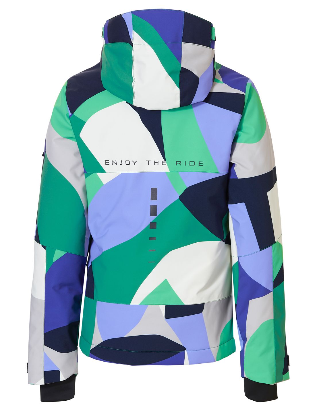 Rehall, Taylor-R Skijacke Kinder Abstract - Jacaranda-Spring mehrfarbig 