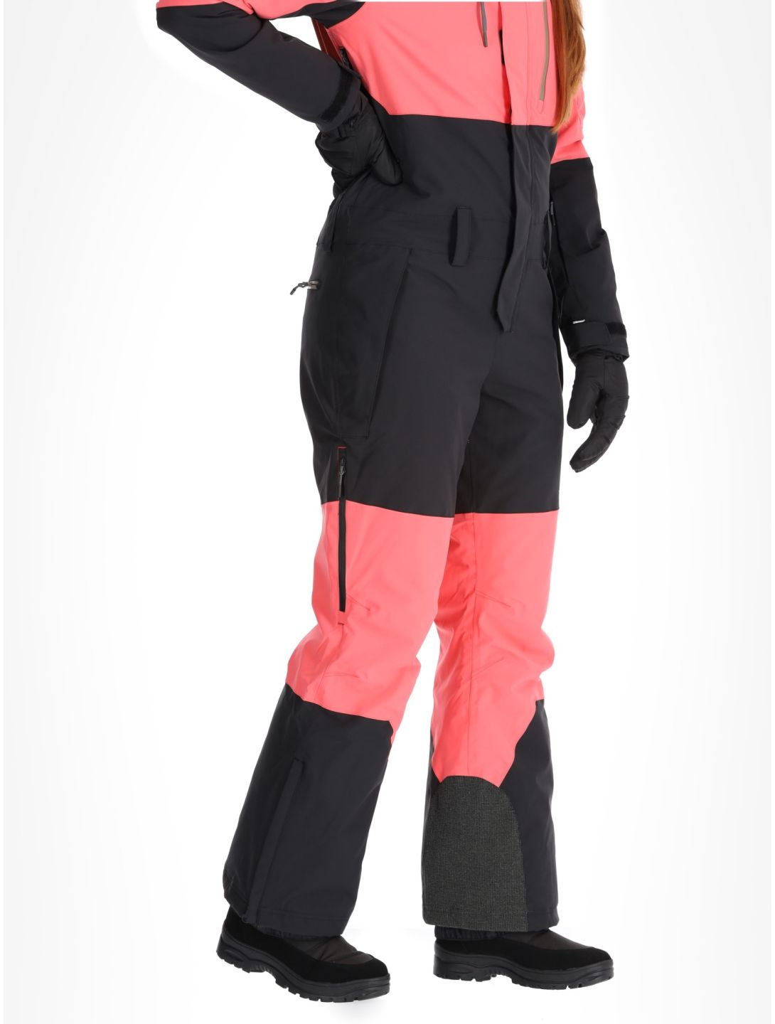 Rehall, Tyger-R Skianzug Damen Calypso Coral rosa, schwarz 