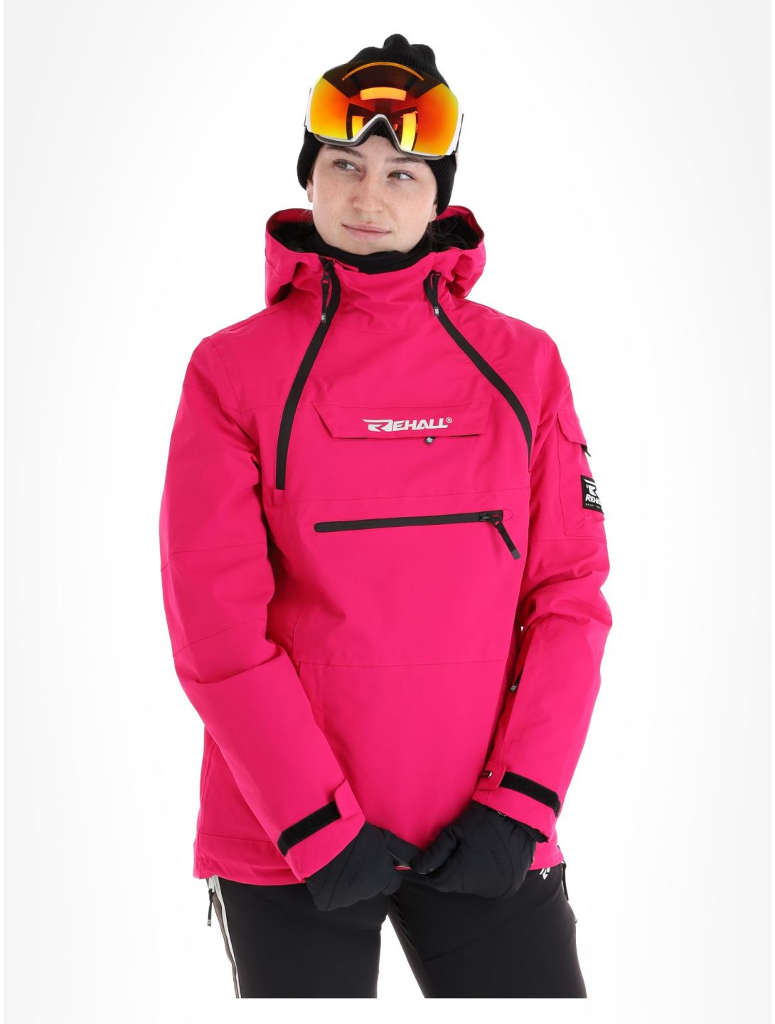 Rehall, Vie-R Skijacke Damen Brite Pink rosa 