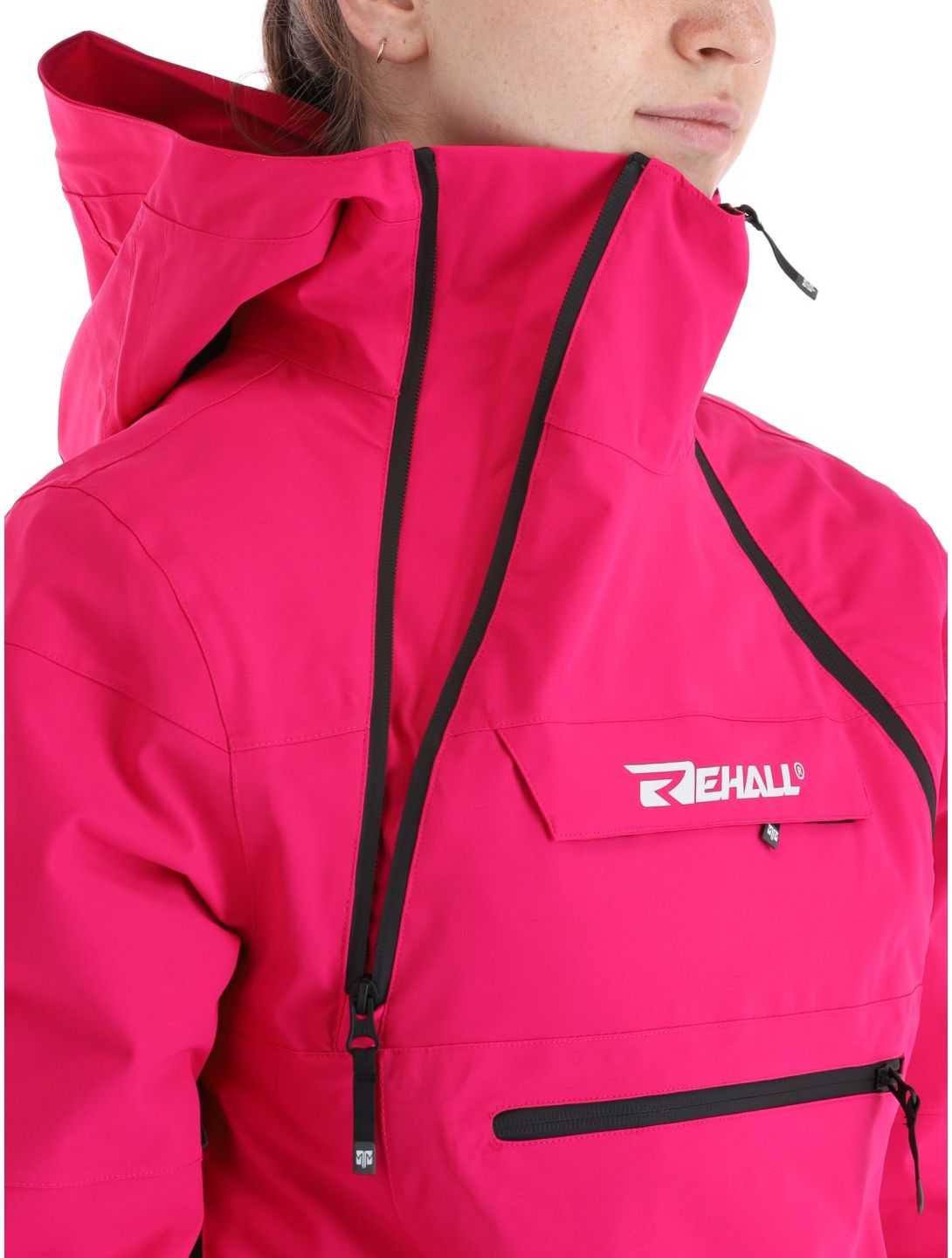 Rehall, Vie-R Skijacke Damen Brite Pink rosa 