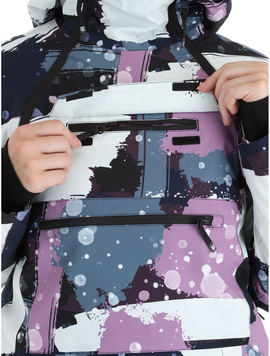 Rehall, Vie-R Skijacke Damen Camo Abstract Lavender mehrfarbig, violett 