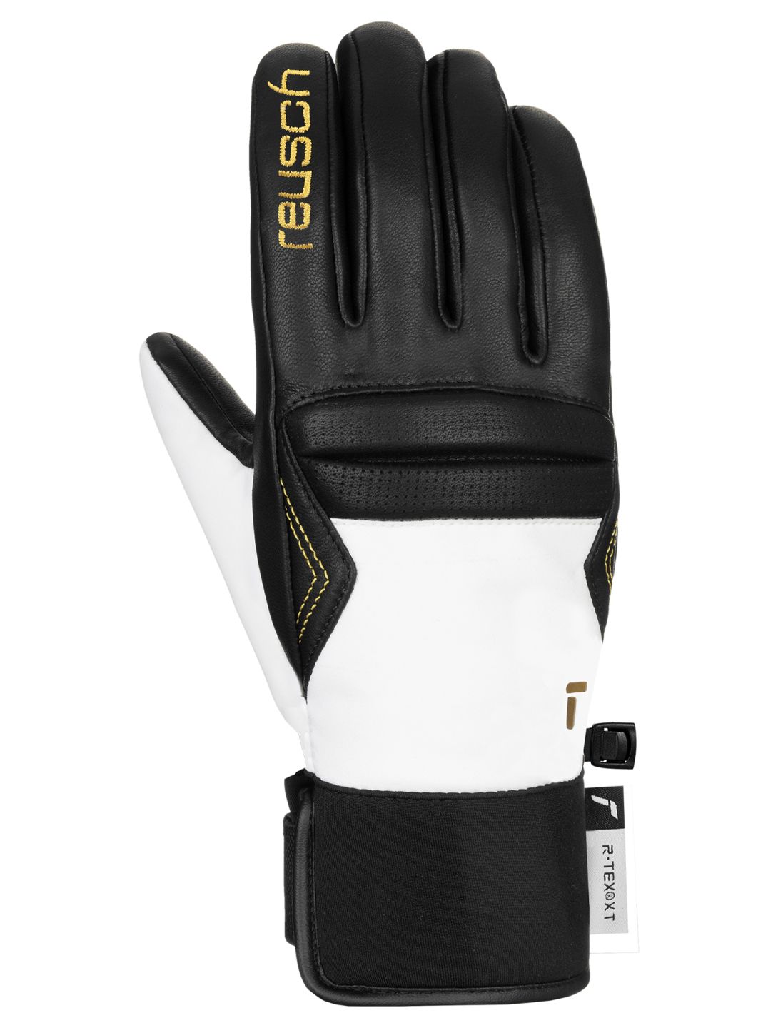 Reusch, Mikaela Shiffrin R-TEX® XT Skihandschuhe Damen Black / White schwarz, weiß 