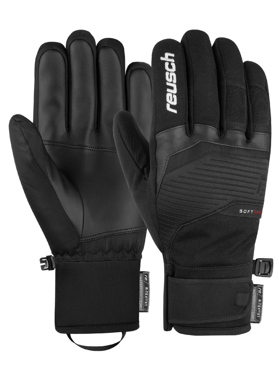 Reusch, Reusch Venom R-TEX® XT Skihandschuhe Herren Black / White schwarz, weiß 