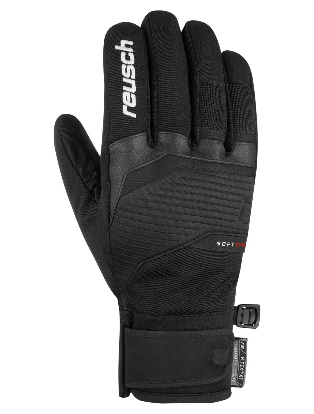 Reusch, Reusch Venom R-TEX® XT Skihandschuhe Herren Black / White schwarz, weiß 