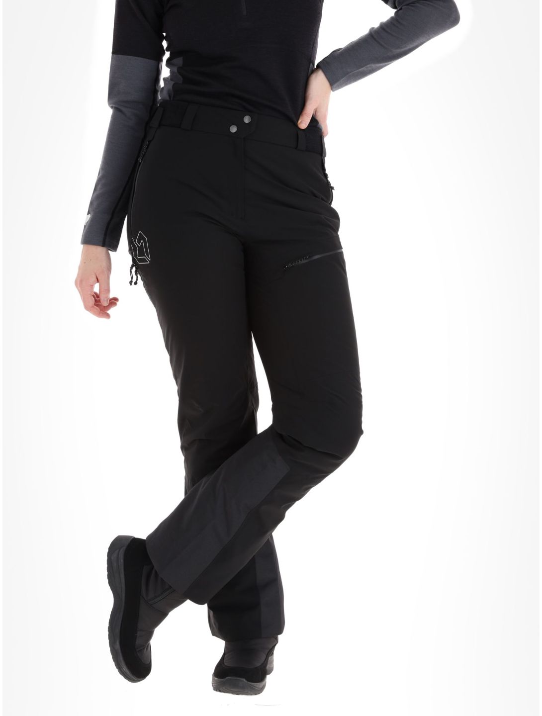 Rock Experience, Fanatic Skihose Damen Caviar schwarz 