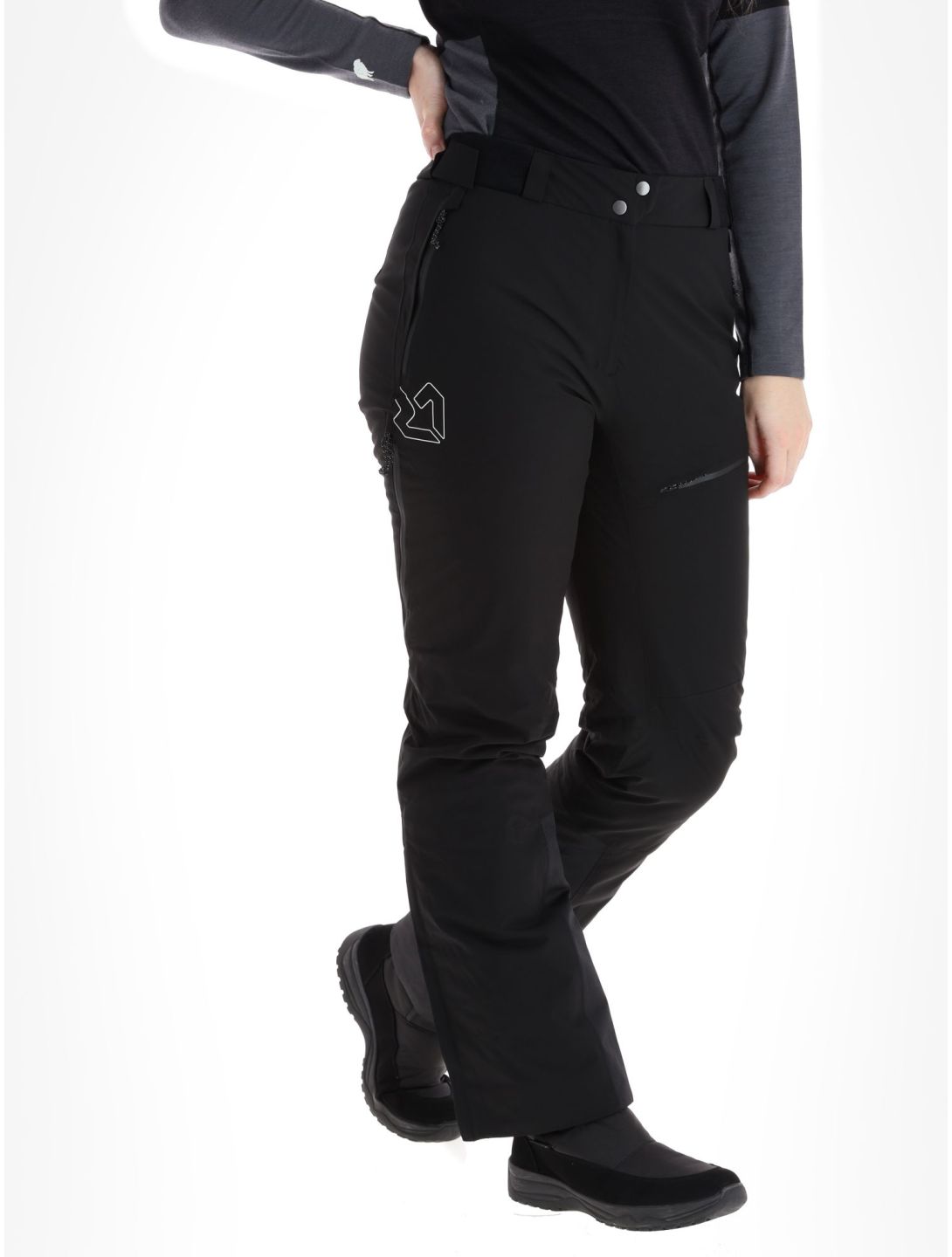 Rock Experience, Fanatic Skihose Damen Caviar schwarz 