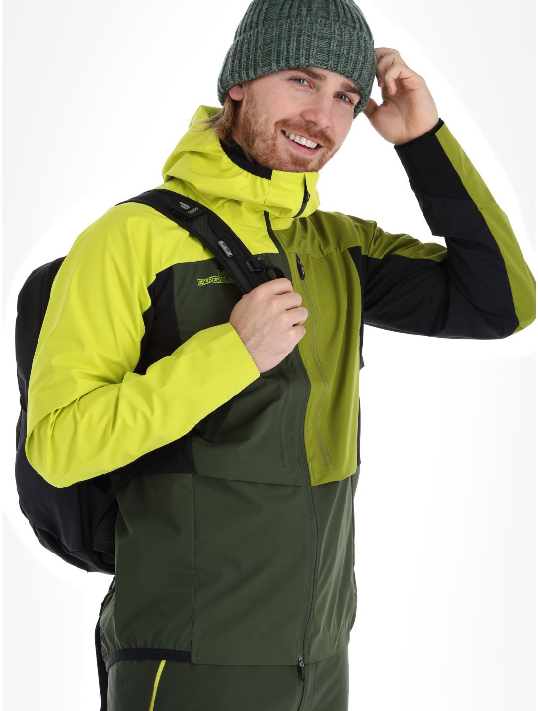 Rock Experience, Inuit Tech Softshell Skijacke Herren Kombu Green / Sulphur / Cardam Seed grau, grün 