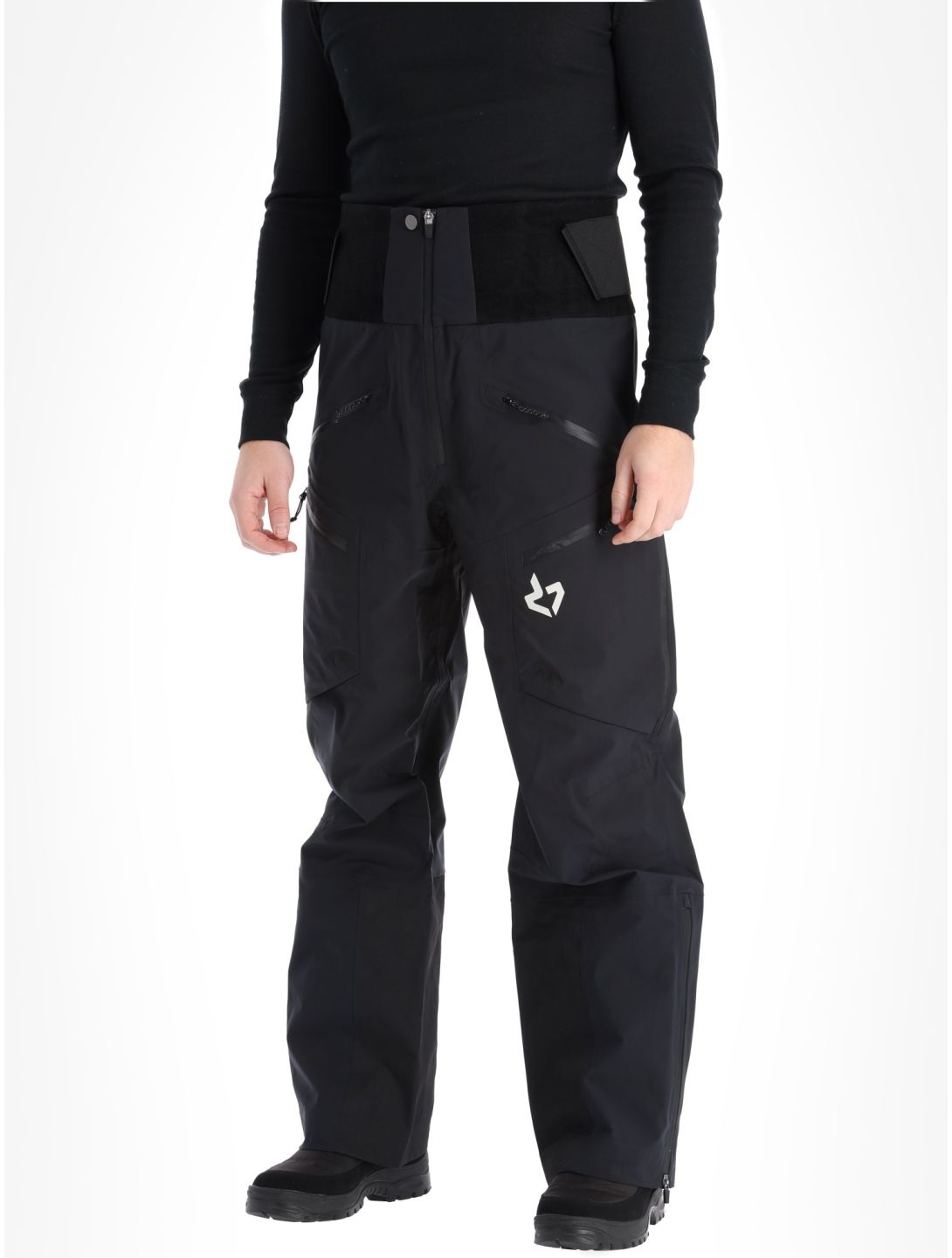 Rock Experience, Snowmass Hardshell Skihose Herren Caviar schwarz 