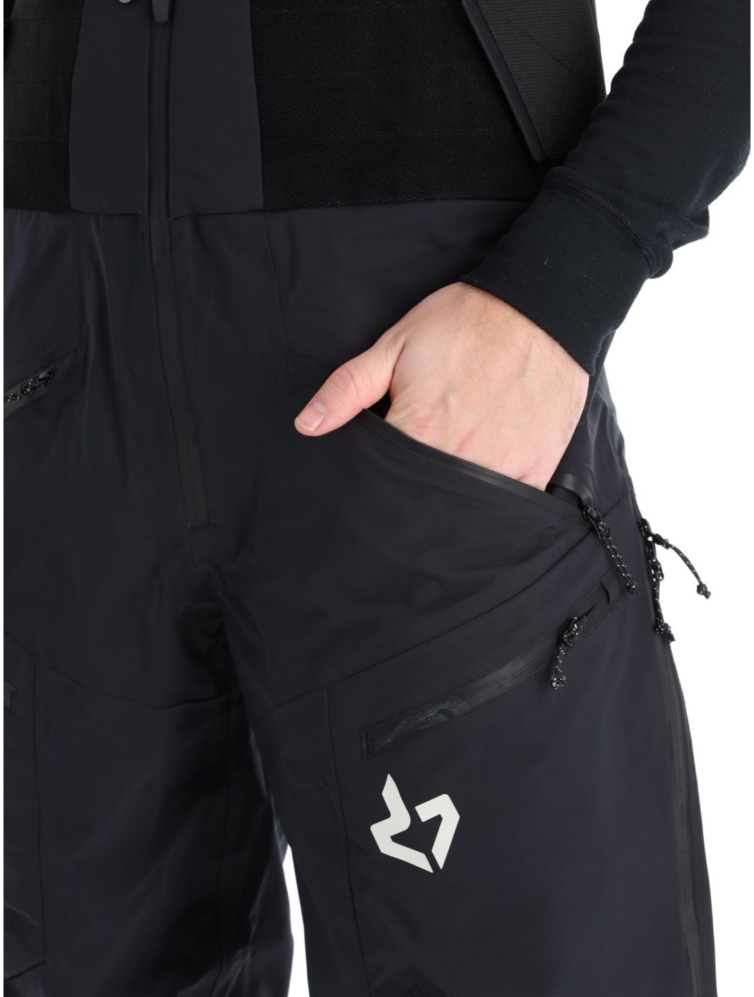 Rock Experience, Snowmass Hardshell Skihose Herren Caviar schwarz 