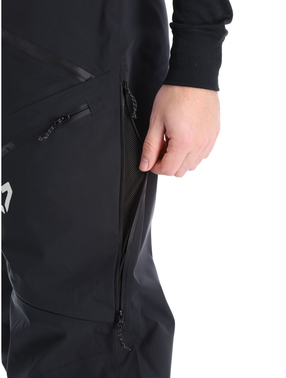 Rock Experience, Snowmass Hardshell Skihose Herren Caviar schwarz 