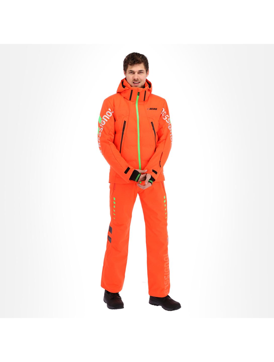 Rossignol, Hero Depart Jkt Skijacke Herren neon rot 