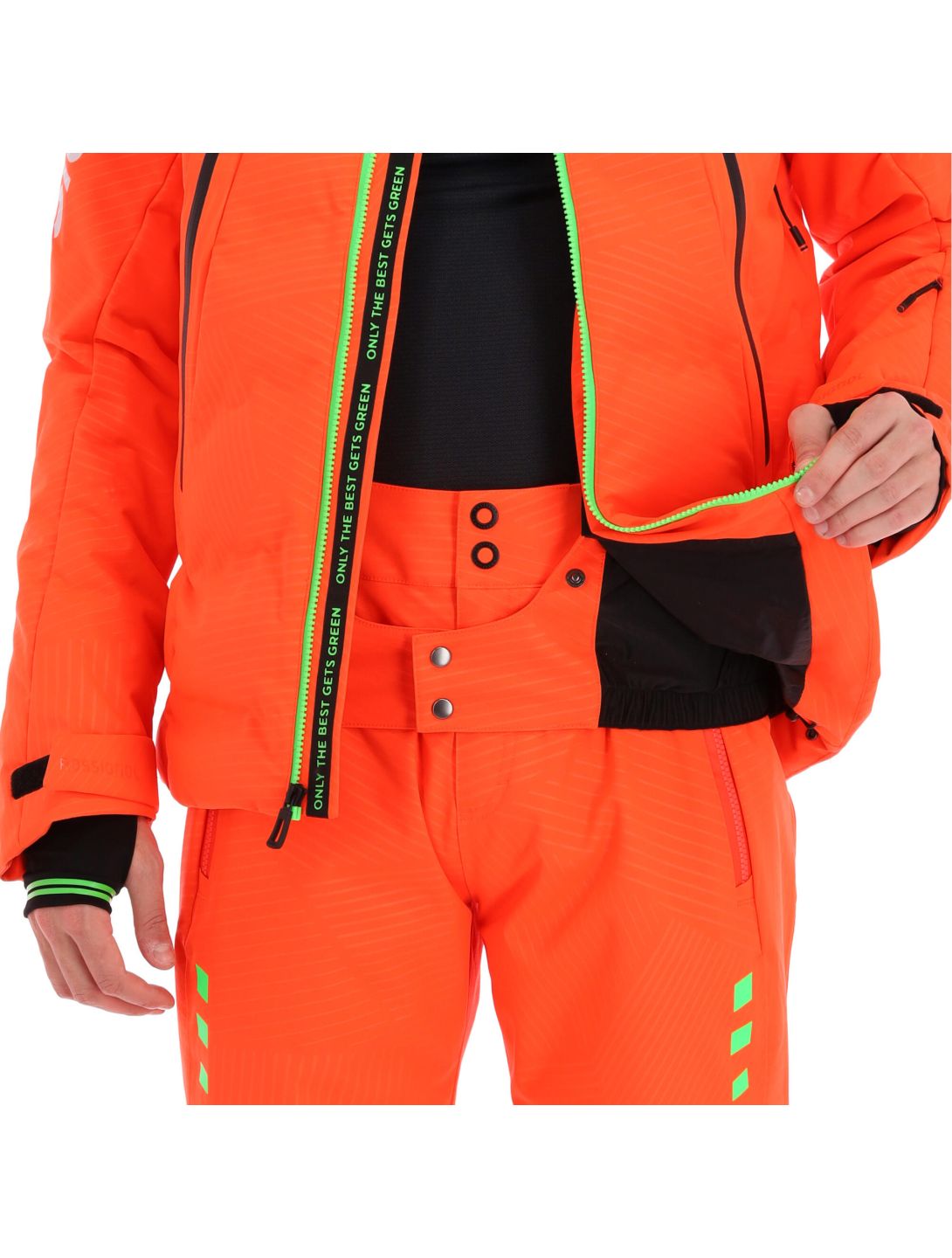 Rossignol, Hero Depart Jkt Skijacke Herren neon rot 